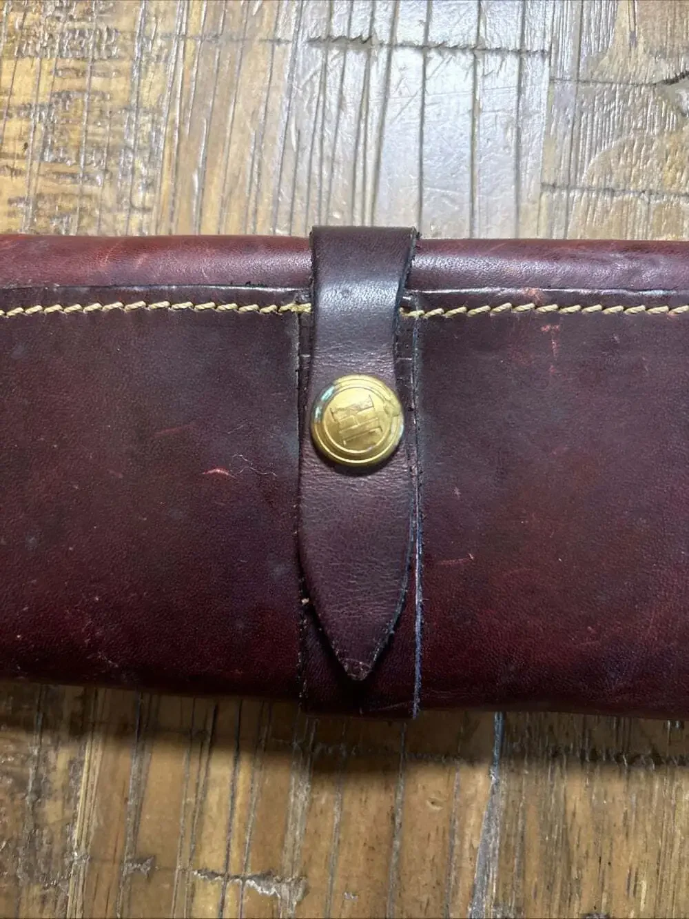 Vintage Holland Sport USA Leather Fly Fishing Pouch